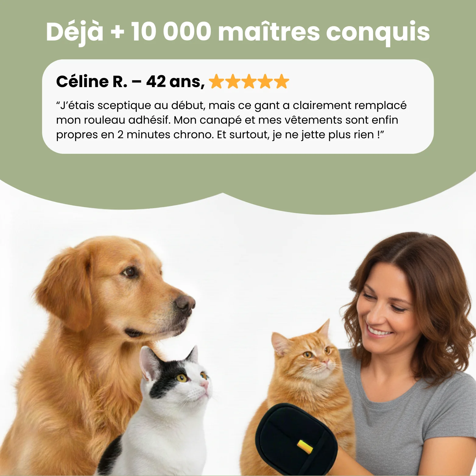 FurFree™ – Gant Anti-Poils Réutilisable & Écologique - Image 4